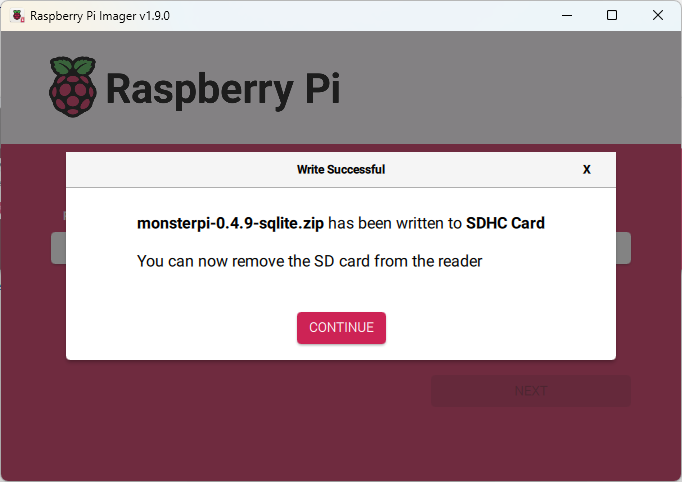 Raspberry Pi Imager Complete